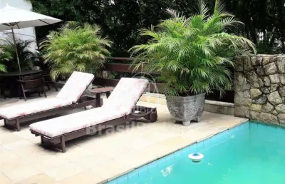 Casa à venda com 400,00m² e 4 quartos em laranjeiras, rio de janeiro - rj