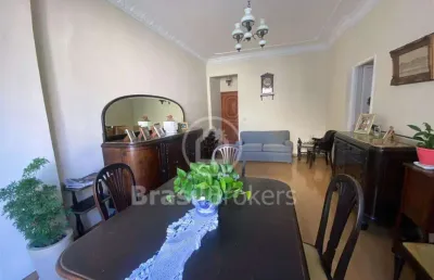 Apartamento à venda com 110,00m² e 3 quartos em botafogo, rio de janeiro - rj