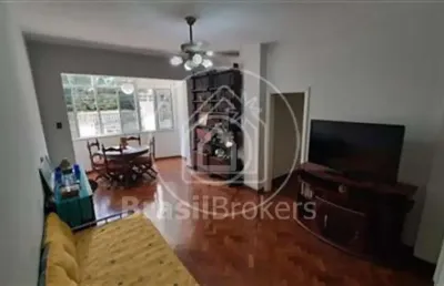 Apartamento à venda com 114,00m² e 3 quartos em humaitá, rio de janeiro - rj