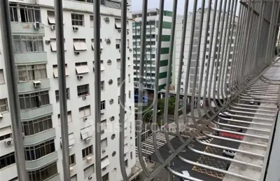 Apartamento à venda com 124,00m² e 3 quartos em leme, rio de janeiro - rj