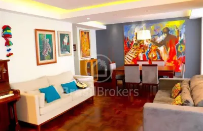 Apartamento à venda com 162,00m² e 4 quartos em laranjeiras, rio de janeiro - rj
