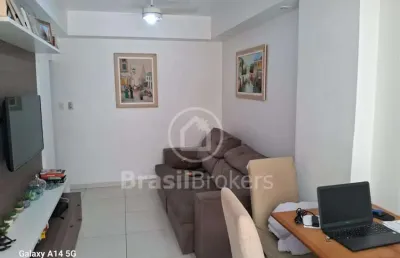 Apartamento à venda com 57,00m² e 2 quartos em botafogo, rio de janeiro - rj