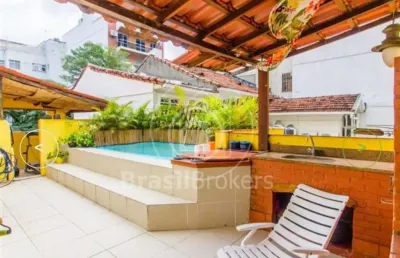 Casa à venda com 400,00m² e 5 quartos em lagoa, rua resedá, rio de janeiro - r