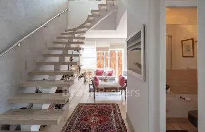 Cobertura duplex à venda com 174,00m² e 3 quartos em humaitá, rio de janeiro - rj