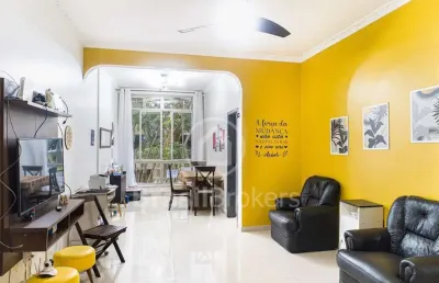 Apartamento à venda com 96,00m² e 3 quartos em leme, rio de janeiro - rj
