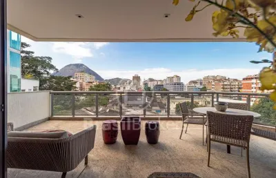 Casa de condomínio mobiliada no jardim botânico - rj