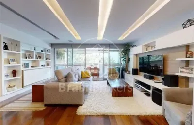 Apartamento à venda com 187,00m² e 3 quartos em lagoa, rio de janeiro - rj
