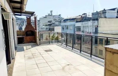 Cobertura duplex à venda com 240,00m² e 5 quartos em flamengo, rio de janeiro - rj