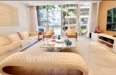 155 m² de luxo e conforto no leblon : apartamento impecável, com design e automação