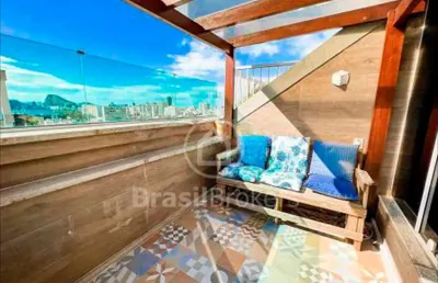 Cobertura duplex à venda com 165,00m² e 4 quartos em gávea, rio de janeiro - rj