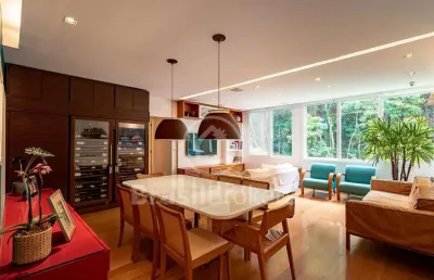 Apartamento à venda com 113,00m² e 3 quartos em jardim botânico, rio de janeiro - rj