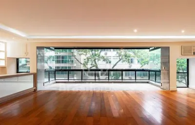 Apartamento à venda com 164,00m² e 4 quartos em leblon, rio de janeiro - rj