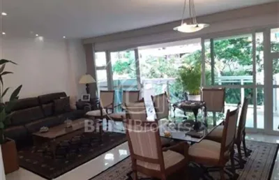 Cobertura duplex à venda com 320,00m² e 5 quartos em laranjeiras, rio de janeiro - rj