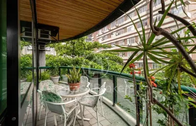 Apartamento à venda com 151,00m² e 3 quartos em leblon, rio de janeiro - rj