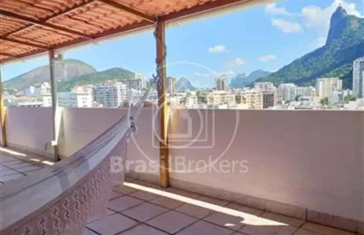 Cobertura duplex à venda com 146,00m² e 2 quartos em botafogo, rio de janeiro - rj