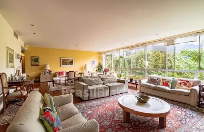 Apartamento à venda com 330,00m² e 5 quartos em leblon, rio de janeiro - rj