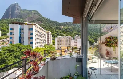 Cobertura duplex à venda com 141,00m² e 3 quartos em humaitá, rio de janeiro - rj