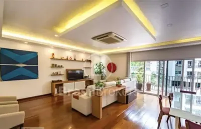 Apartamento à venda com 140,00m² e 3 quartos em leblon, rio de janeiro - rj