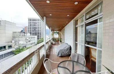 Cobertura duplex à venda com 282,00m² e 5 quartos em ipanema, rio de janeiro - rj
