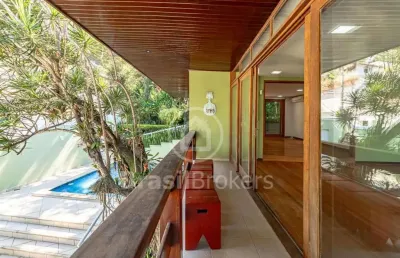 Casa à venda com 409,00m² e 4 quartos em são conrado, rio de janeiro - rj