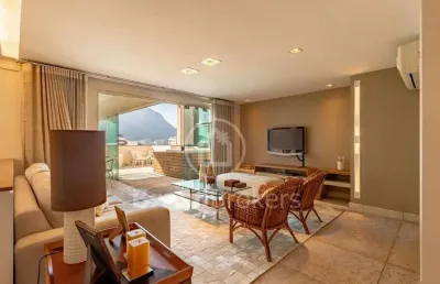 Cobertura à venda com 166,00m² e 3 quartos em leblon, rio de janeiro - rj