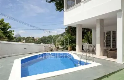 Casa com 4 quartos à venda na Rua Stefan Zweig, Laranjeiras, Rio de Janeiro