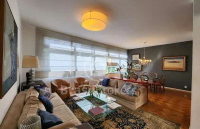 Lindo apartamento frontal de 132m2 em ipanema, pronto para morar