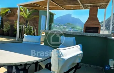 Cobertura duplex à venda com 272,00m² e 3 quartos em ipanema, rio de janeiro - rj