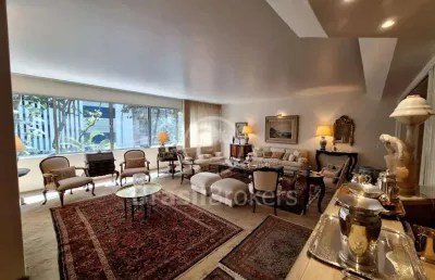 Apartamento à venda com 214,00m², 4 quartos no leblon, reformado, 2 vagas.