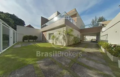 Casa de condomínio à venda com 600,00m² e 6 quartos em recreio dos bandeirantes, rio de janeiro - rj