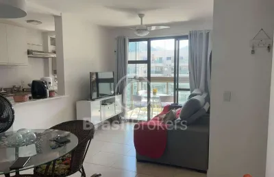 Apartamento à venda com 67,00m² e 2 quartos em recreio dos bandeirantes, rio de janeiro - rj