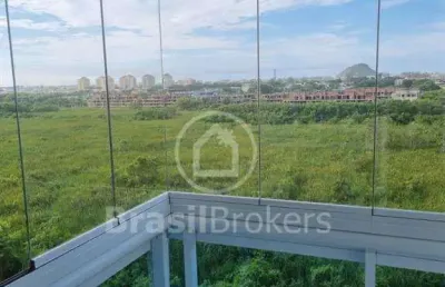 Apartamento à venda com 70,00m² e 2 quartos em recreio dos bandeirantes, rio de janeiro - rj