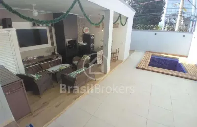 Casa de vila à venda com 262,00m² e 4 quartos em recreio dos bandeirantes, rio de janeiro - rj
