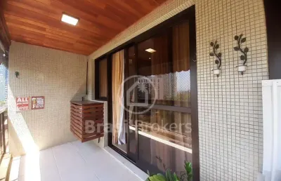 Barra da tijuca - 2 quartos, 1 suíte + dependências completas - abm