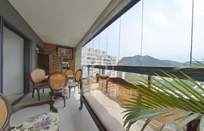 Cobertura duplex à venda com 165,00m² e 4 quartos em recreio dos bandeirantes, rio de janeiro - rj