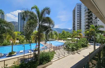 Barra da tijuca, condominio saint michel, ilha pura, 160m2, 4 suites, 2 vagas, infra estrutura total.