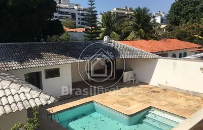 Casa de condomínio à venda com 611,00m² e 4 quartos em recreio dos bandeirantes, rio de janeiro - rj