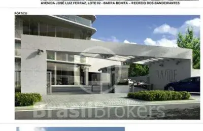 Apartamento à venda com 105,00m² e 2 quartos em recreio dos bandeirantes, rio de janeiro - rj