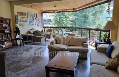 Apartamento à venda com 194 m² e 3 quartos em barra da tijuca, rio de janeiro - rj