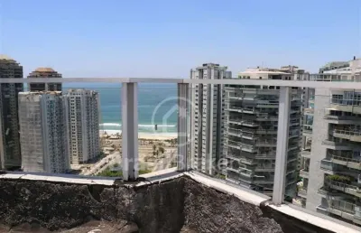 Cobertura duplex à venda com 1202,00m² e 5 quartos em barra da tijuca, rio de janeiro - rj