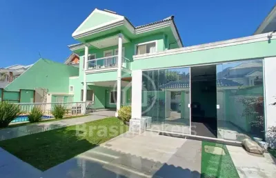 Casa de condomínio à venda com 293 m² - 5 quartos (3 suítes)  em vargem pequena, rio de janeiro - rj