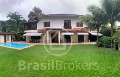 Casa de condomínio à venda com 516,00m² e 4 quartos em itanhangá, rio de janeiro - rj