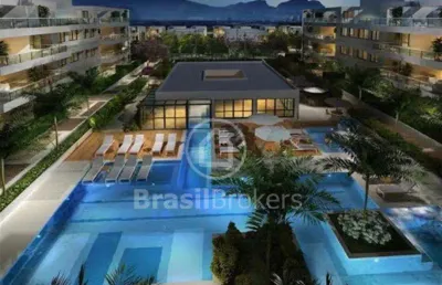 Apartamento à venda com 86,00m² e 2 quartos em recreio dos bandeirantes, rio de janeiro - rj