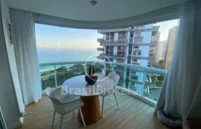 Barra da tijuca - residencial hotel wyndham, livre do pool hoteleiro, andar alto.