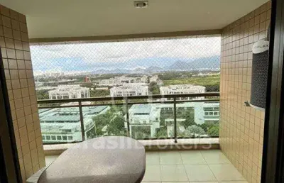 Apartamento à venda com 118,00m² e 3 quartos em barra da tijuca, rio de janeiro - rj
