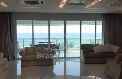 Apartamento à venda com 391,00m² e 4 quartos em barra da tijuca, rio de janeiro - rj