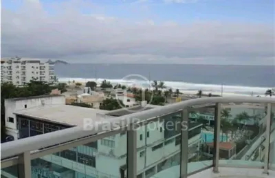 Cobertura duplex à venda com 575,00m² e 4 quartos em barra da tijuca, rio de janeiro - rj