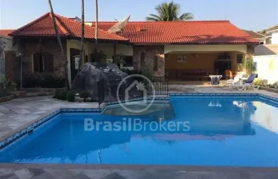Casa de condomínio à venda com 600,00m² e 4 quartos em jacarepaguá, rio de janeiro - rj