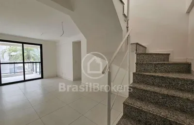 Cobertura à venda com 177,00m² e 4 quartos em recreio dos bandeirantes, rio de janeiro - rj