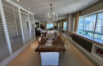 Apartamento à venda com 420,00m² e 4 quartos em barra da tijuca, rio de janeiro - rj